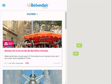 Tablet Screenshot of belvedair.com